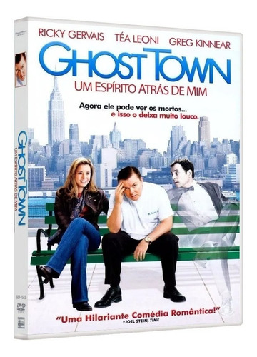 Dvd Ghost Town - Um Espírito Atrás De Mim - Lacrado