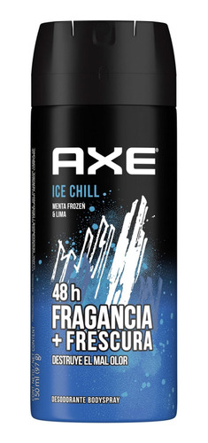 Desodorante En Aerosol Axe Ice Chill X 97 G