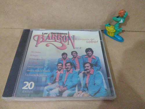 Cd Los Hermanos Barrón El Conjunto Del Sabor Vol 2