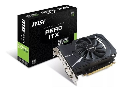 Msi Placa Grafica. Gt 1050 Aero Itx 2gb Oc 912-v809-2455 (Reacondicionado)