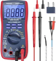 Comprar Multímetro e analisador digital 6000C Volt Meter Ohmmeter Auto-Ranging Tester,mede com precisão a tensão,a corrente,a resistência,os diodos,a continuidade,o ciclo de trabalho e a capacitância AstroAI