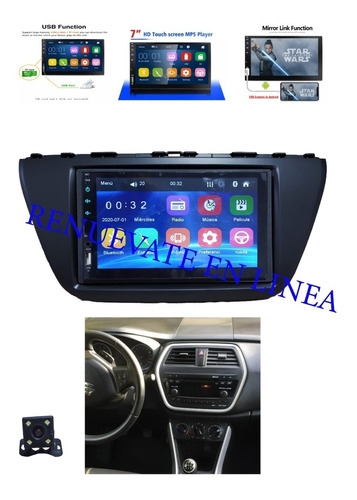 Bisel 7 Pulgadas Suzuki Sx4 Año 2014 Más Radio Y Camara