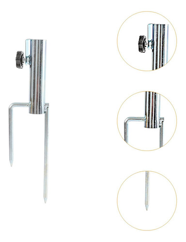 Patio Umbrella Anchor Parasol Stander Soporte De Stand 3.6cm