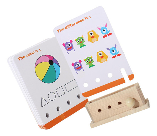 Juguete De Clasificación De Formas, Tarjetas Nivel Simple