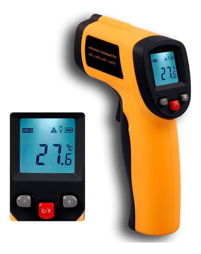 Termômetro Infravermelho Digital Ideal Medição Temperatura