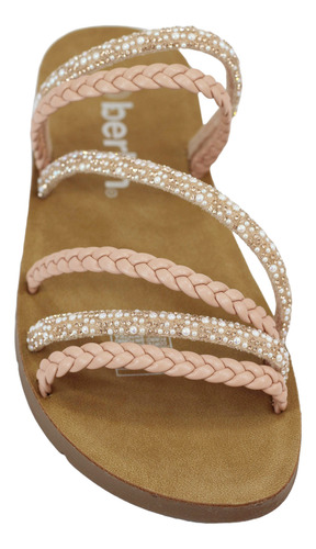 Sandalia De Piso Con Tiras Berlin Mod 801208 Color Pink