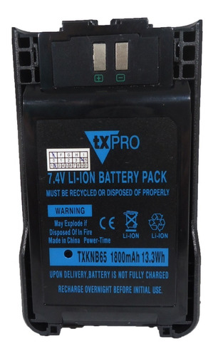 Batería Para Radio Portatil Kenwood Tk3000 Tk2000 Txknb65