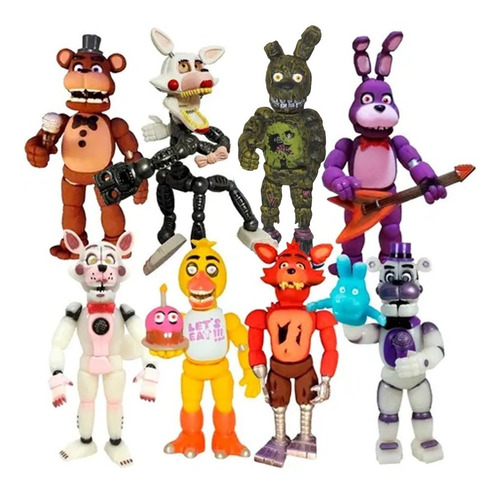 Five Nights At Freddy's 8 Personajes