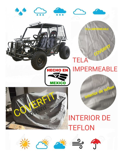 Funda Impermeable Para Atv Buggy Dinamo Molotov 