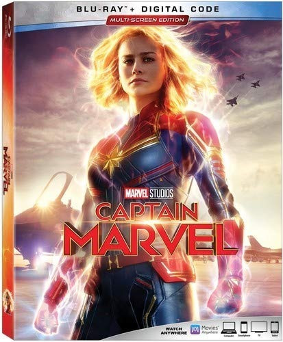 Blu Ray Captain Marvel Original Estreno Dc Comic  