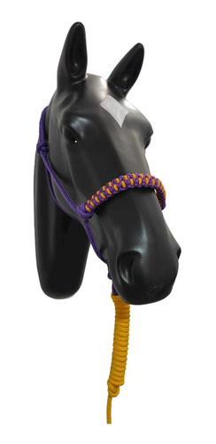 Imagen 3 de 4 de Bozal De Soga Nautica Hociquera Reforzada Caballo Jaleña