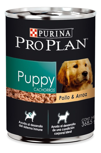 Pro Plan Pate Puppy Pollo Y Arroz 368,5 Gr