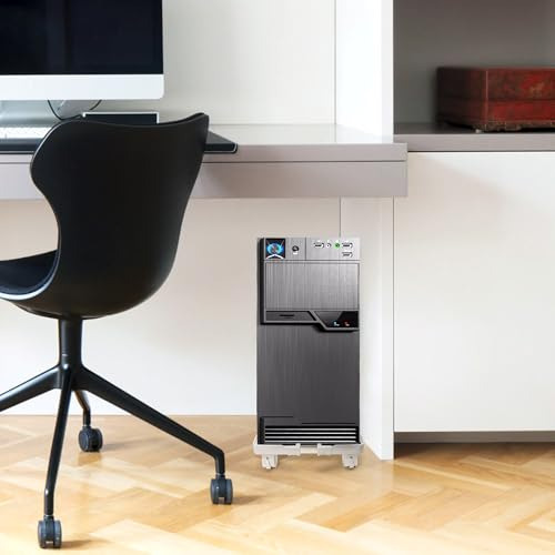 Soporte De Torre De Computadora Con Ruedas Soporte De Cpu Aj