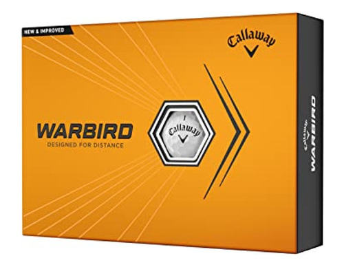Pelotas De Golf Callaway Warbird (versión 2023, Blanco)