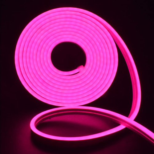 Szjmao Tira Luz Led Neon Pie Impermeable Flexible Silicona