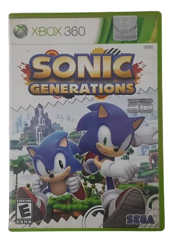 Xbox 360 Jogo Sonic Generetions Original