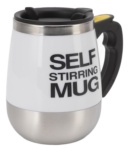 Taza Con Agitación Automática, 400 Ml, Forro De Acero Inoxid