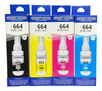 Comprar Pack 4 Tintas Alternativas T664 Compatible Epson