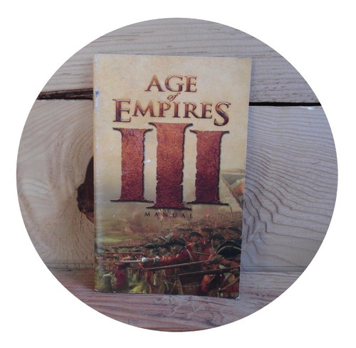 Manual Del Video Juego Para Computadora Age Of Empires 3 (Usado)