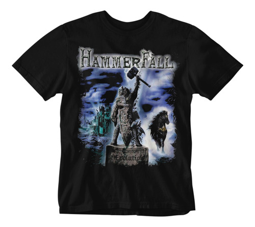 Camiseta Heavy Power Metal Hammerfall  C1