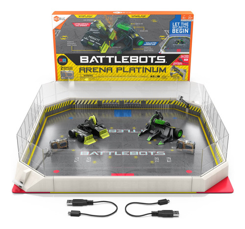 Hexbug Battlebots Arena Platinum - Robot De Juguete Multijug