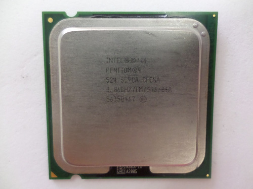 Processador Pentium 4 3,06ghz/524/1m/533 Socket Lga 775