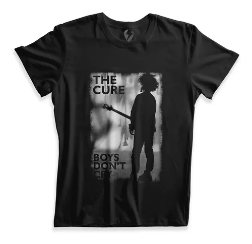 T-shirt Robert Smith nera cotone cantante cure dark maglietta T-shirt Robert Smith nera cotone cantante cure dark maglietta