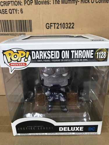 Darkseid On Trone 1128 Deluxe Zack Snyder Funko Pop