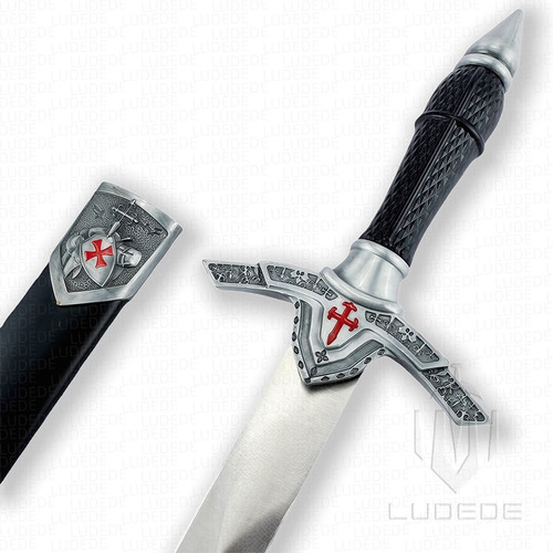 Daga Medieval Cruzados Acero Crusaders Espada Filo Real