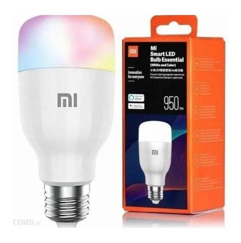 Imagem 1 de 4 de Lâmpada Yeelight Smarth Bulb 1s Color Com Comando Da Alexia