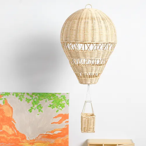 Decoraciones Para El Hogar En Globo Aerostático De Ratán Nat