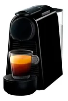 Comprar Cafetera Nespresso Essenza Mini D30 automática negra para cápsulas monodosis 220V - 240V + caja de 7 cápsulas Nespresso