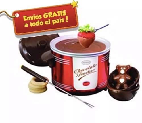 Fondue Maquina Para Derretir Chocolate/queso Nostalgia Retro