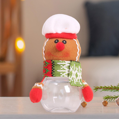 Recipiente Compatible Con Galletas Con Forma De Tarro Para