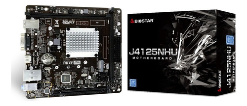 Motherboard J4125nhu Biostar 4 Nucleos Intel Celeron