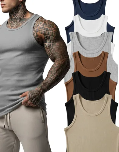 MLB 5926156010 Kit 6 Regata Modelo Americano Canelada Premium Masculina JM