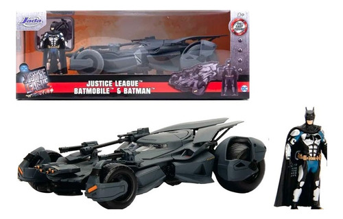 Jada Justice League Batmobile & Batman Die Cast 1.24