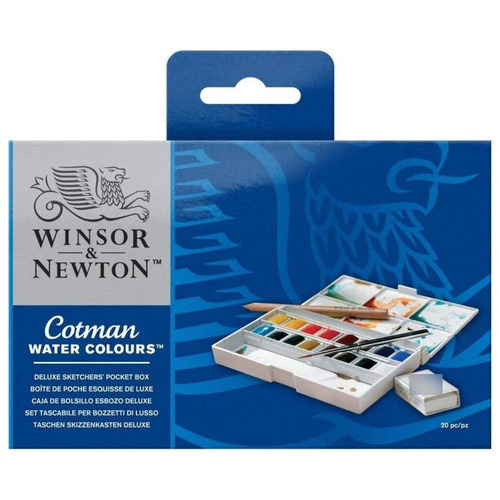Winsor & Newton Cotman - Set 16 Acuarelas Deluxe Sketcher's