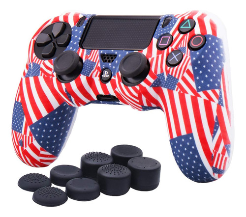 Funda Joystick Ps4 Yorha Us Flag