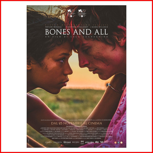 Poster Película Bones And All #3 - 40x60cm