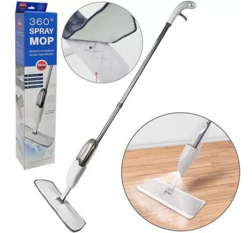 Mop Dolce Home 360° Cinza