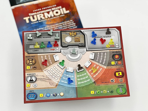 Terraforming Mars Turmoil De Stronghold Games, Juego De Mesa