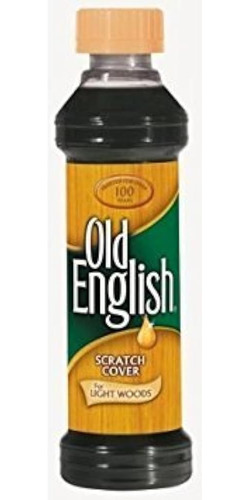 Cubierta De Rasguño Old English Para Maderas Claras, 8 Fl Oz