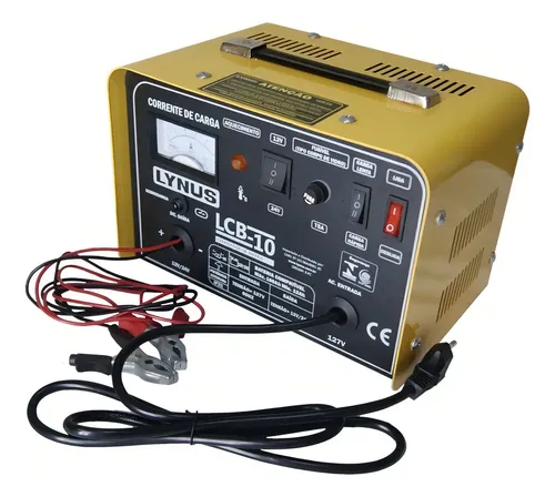 Carregador Portátil De Baterias Lcb-10 Lynus 12-100ah 220v