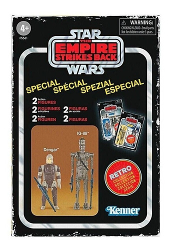 Star Wars Retro Collection - Pack 2 Figuras Dengar E Ig-88
