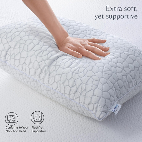 Cool Gel Almohada Reversible Viscoelastica Cómoda