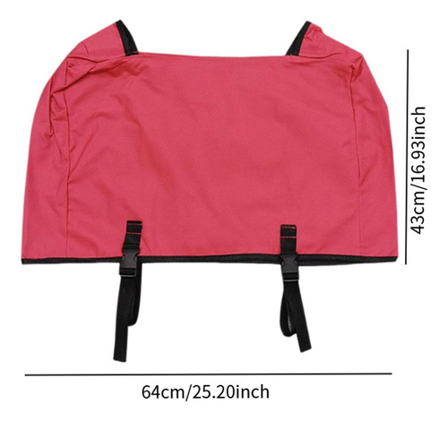 Cubierta De Carro Plegable, Cubierta De Jardín Con Rojo
