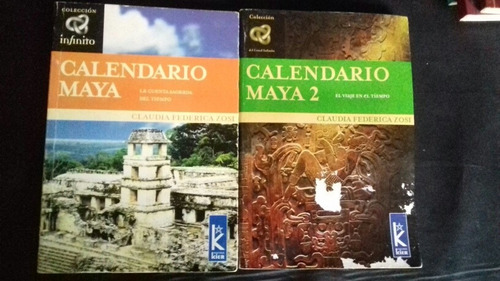 Calendario Maya Un Viaje En El Tiempo Vol. 1 Y Vol. 2 Libro