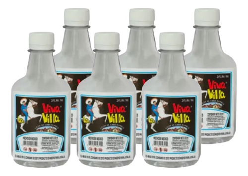 Pack De 6 Botellas Aguardiente Viva Vill