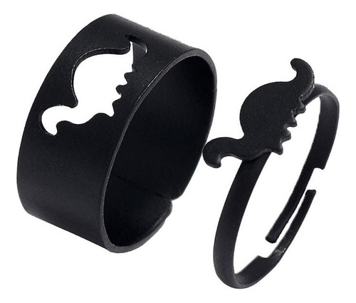 New Conjunto De 2 Anéis De Casal De Dinossauros